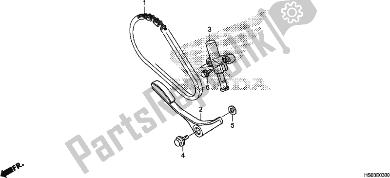 Todas las partes para Cadena De Levas / Tensor de Honda TRX 250 TM1 TM 2019