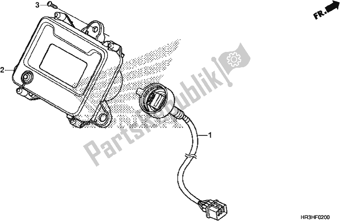 Todas las partes para Metro de Honda TRX 420 FA2 2017