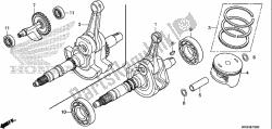 vilebrequin / piston