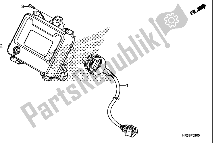 Toutes les pièces pour le Mètre du Honda TRX 420 FM2 2018