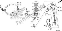 REAR BRAKE MASTER CYLINDER