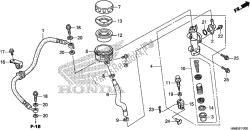 RR. BRAKE MASTER CYLINDER