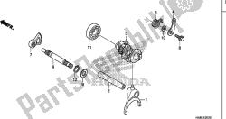 fourchette de changement de vitesse