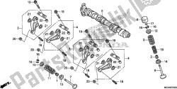 Camshaft/valve (front)