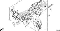 LEFT FRONT BRAKE CALIPER