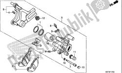 REAR BRAKE CALIPER