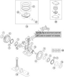 CRANKSHAFT, PISTON