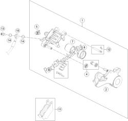 REAR BRAKE CALIPER