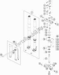 fourche avant, triple serrage