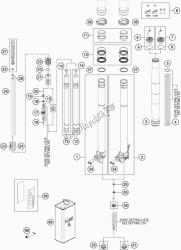 FRONT FORK DISASSEMBLED
