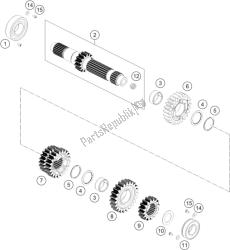 transmission i - arbre principal