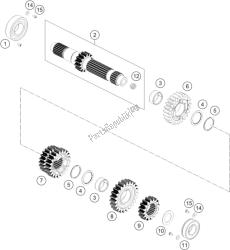 TRANSMISSION I - MAIN SHAFT