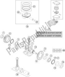 CRANKSHAFT, PISTON