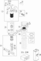 SHOCK ABSORBER DISASSEMBLED