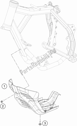 All parts for the Engine Guard of the Husqvarna EE 5 EU 2021