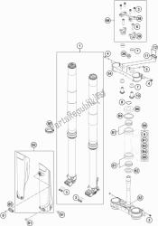 forcella anteriore, pinza tripla