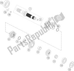 transmissie i - hoofdas