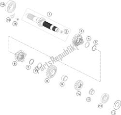 transmissie i - hoofdas