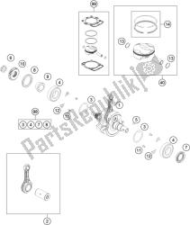 CRANKSHAFT, PISTON