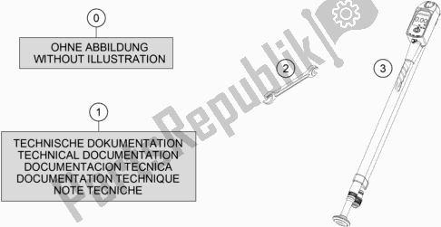 All parts for the Seperate Enclosure of the Husqvarna FC 250 EU 2019