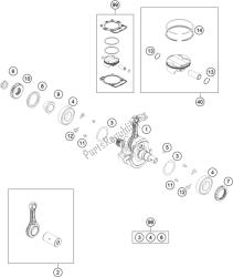 CRANKSHAFT, PISTON