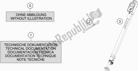 All parts for the Seperate Enclosure of the Husqvarna FC 250 EU 2021