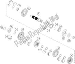 TRANSMISSION II - COUNTERSHAFT