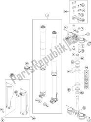 forcella anteriore, pinza tripla