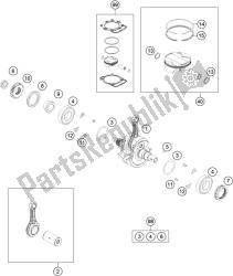 CRANKSHAFT, PISTON