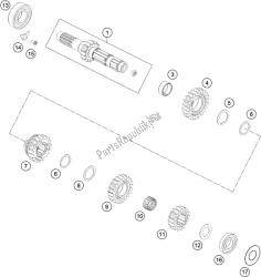 TRANSMISSION I - MAIN SHAFT