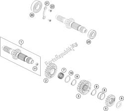 transmissie i - hoofdas