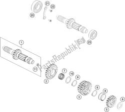 transmissie i - hoofdas