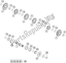 TRANSMISSION II - COUNTERSHAFT