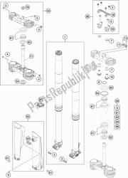 forcella anteriore, pinza tripla