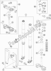 forcella anteriore, pinza tripla