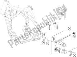 suporte lateral / central