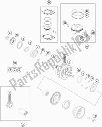 CRANKSHAFT, PISTON