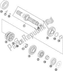 transmission i - arbre principal