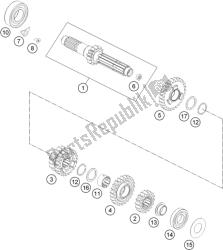 transmission i - arbre principal