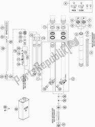 FRONT FORK DISASSEMBLED