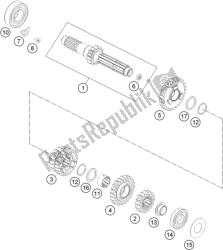 TRANSMISSION I - MAIN SHAFT