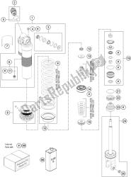 SHOCK ABSORBER DISASSEMBLED