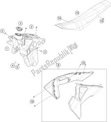 tanque, asiento