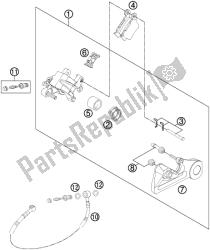 pinza freno posteriore