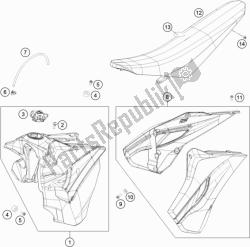 tanque, asiento