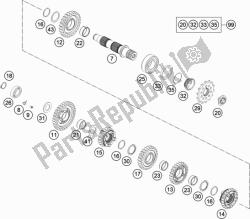 TRANSMISSION II - COUNTERSHAFT