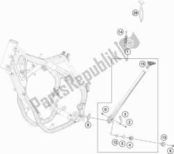 suporte lateral / central