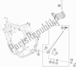 soporte lateral / central