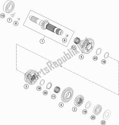 TRANSMISSION I - MAIN SHAFT