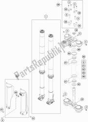 forcella anteriore, pinza tripla